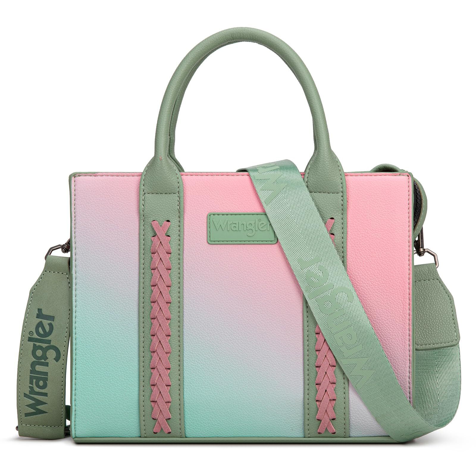 4363 Wrangler Purses Gradient Tote Bag Satchel Bag Purses And Handbags Cute